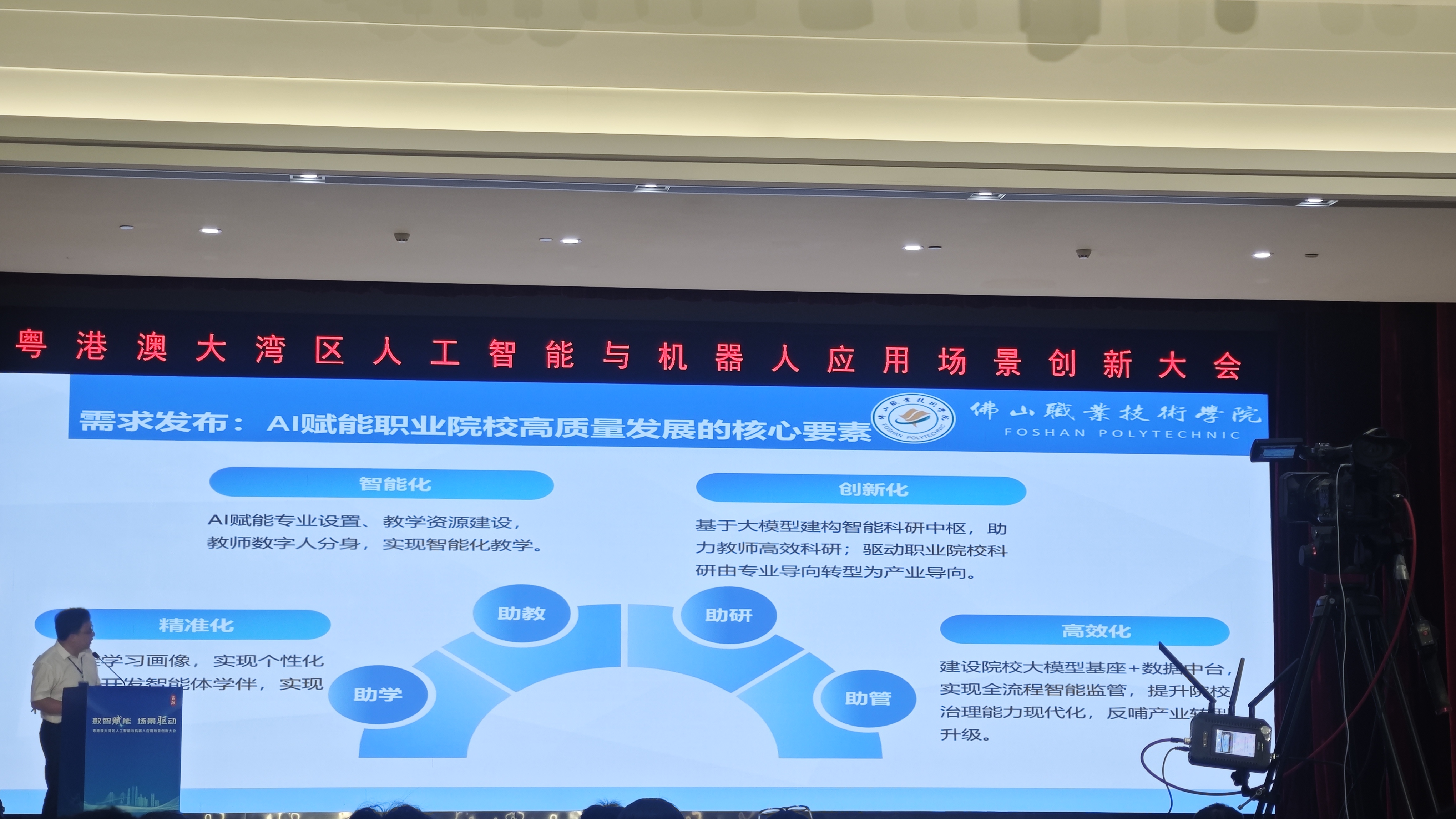 助学、助教、助研、助管：AI全方位全过程赋能职业院校高质量发展