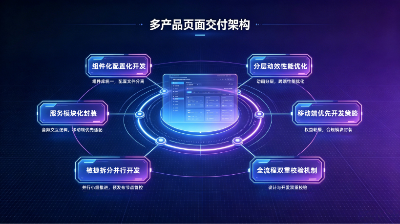 多产品页面交付架构